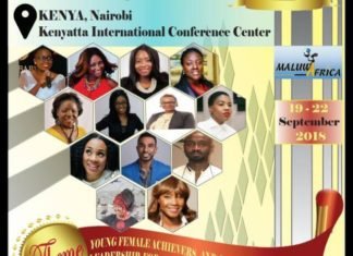 Maluwa Young Female Achievers Pan African Conference in Nairobi.