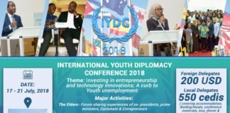 The International Youth Diplomacy Conference in Accra, Ghana (IYDC 2018)