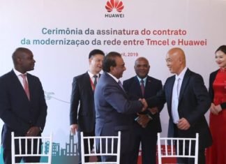 Chinese group Huawei will modernize Mozambican Tmcel