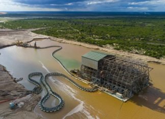 Kenmare Resources produces heavy mineral concentrate in Mozambique