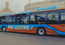 First-ever electric, mass-transit bus operation in Kenya